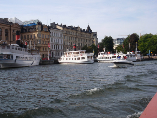 Stockholm Harbor/Waterway.